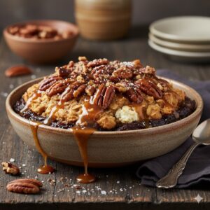 Pecan Pie Baked Oats