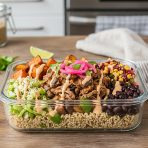 Beef Chipotle Power Bowls