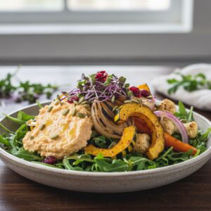 Jess Glow Bowl - Pumpkin Feta Harvest Bowl